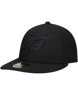 Men's New Era White Philadelphia Eagles Omaha Low Profile 59FIFTY