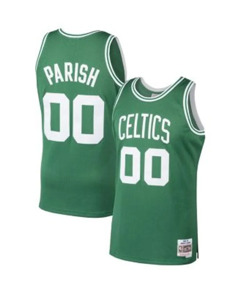 Men's Mitchell & Ness White/Green Boston Celtics Hardwood Classics