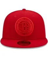 Men's Brooklyn Nets New Era Powder Blue/Red 2-Tone Color Pack