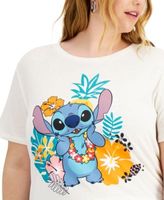 Trendy Plus Tropical Stitch Graphic T-Shirt