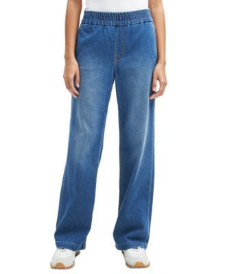 Elastic-Waist Pull-On Jeans