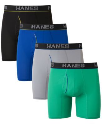 Men's Ultimate® ComfortFlex Fit® 4-Pk. Moisture-Wicking Mesh Boxer Briefs