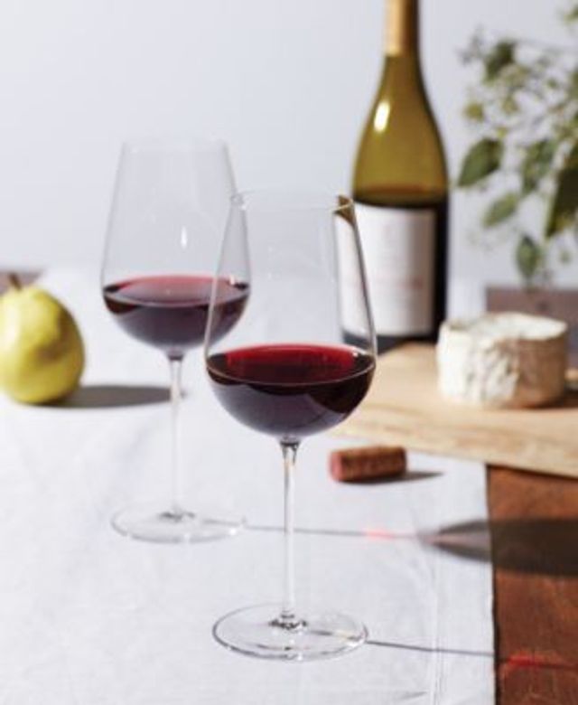 Lenox Tuscany Signature Cool & Warm Region Wine Glasses, Set of 4
