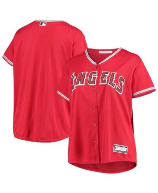 Mike Trout Los Angeles Angels baseball jersey black size small-3x