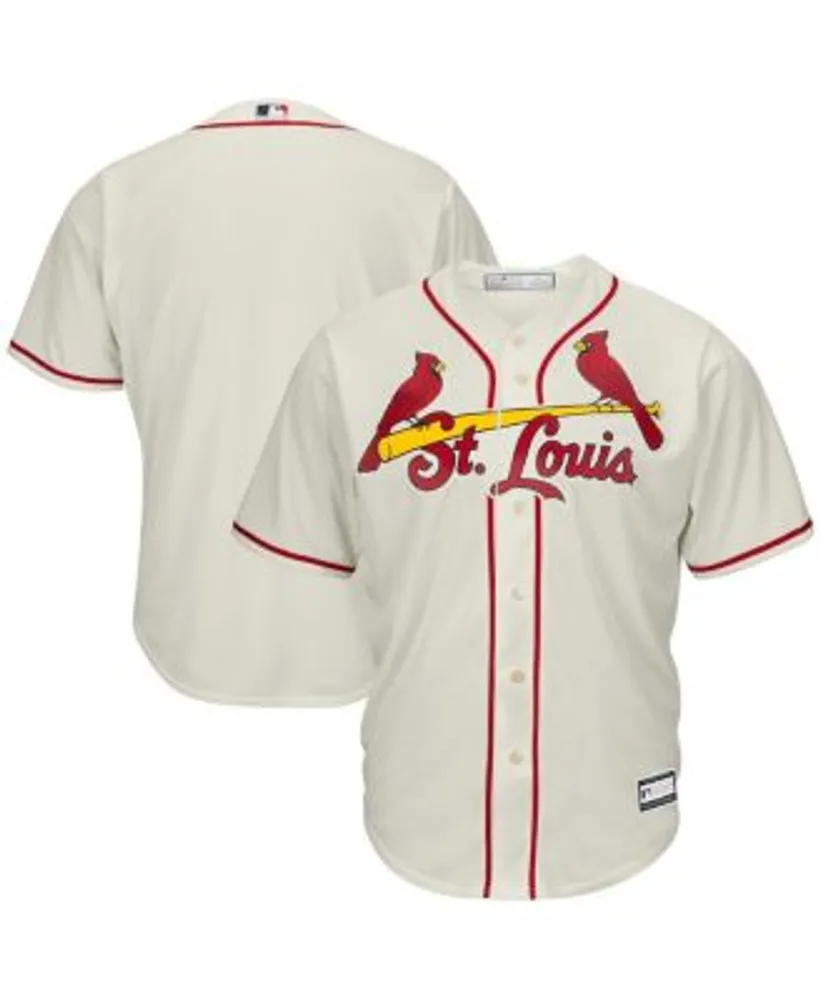 St. Louis Cardinals Profile Women's Plus Size Leopard T-Shirt - White