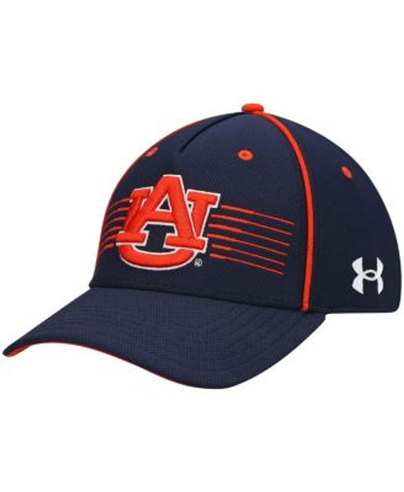 Men's Under Armour Navy Auburn Tigers Baseball Flex Fit Hat