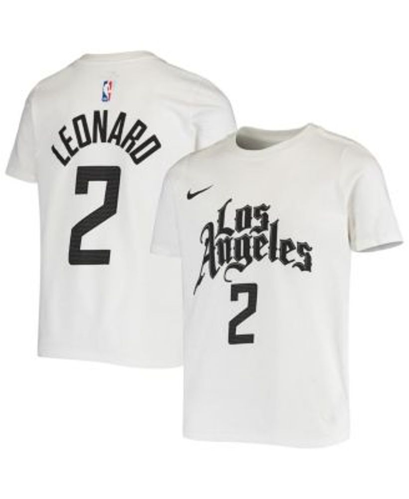 Youth Brooklyn Nets Kevin Durant Nike White Name & Number Performance  T-Shirt
