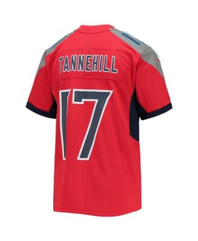 Nike Youth Boys Ryan Tannehill Red Tennessee Titans Inverted Team Game  Jersey