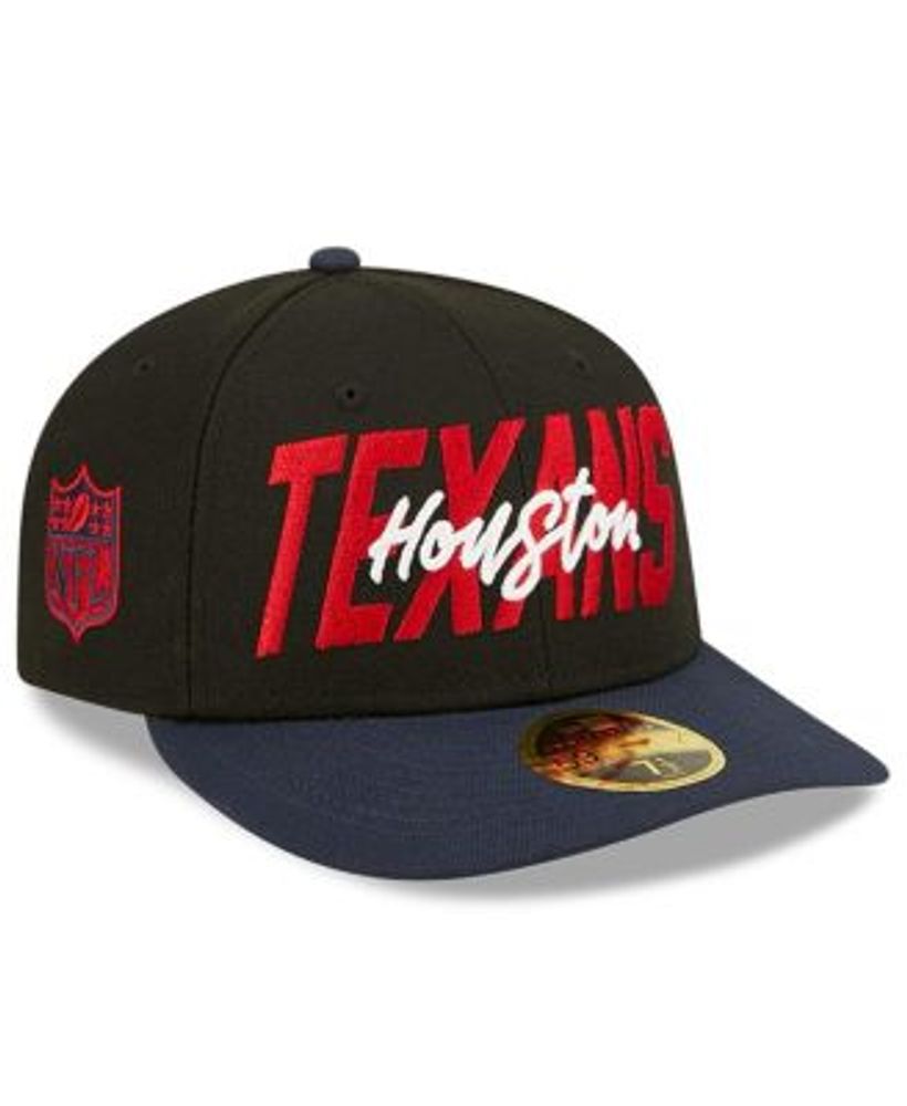 Men's New Era Black/Navy Houston Texans 2022 NFL Draft On Stage