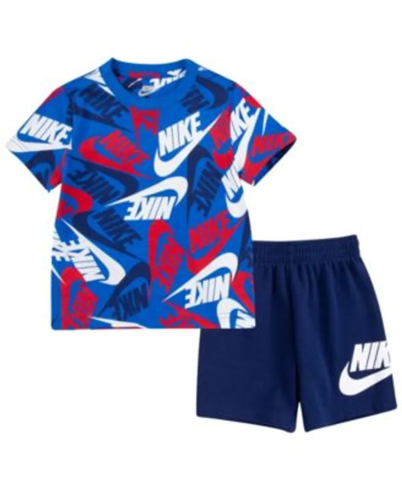 Toddler Los Angeles Dodgers White/Royal Position Player T-Shirt & Shorts Set