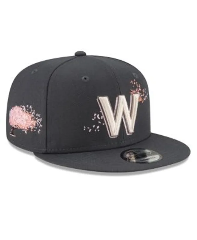 Men's New Era Graphite Washington Nationals 2022 City Connect Low Profile 59FIFTY Fitted Hat