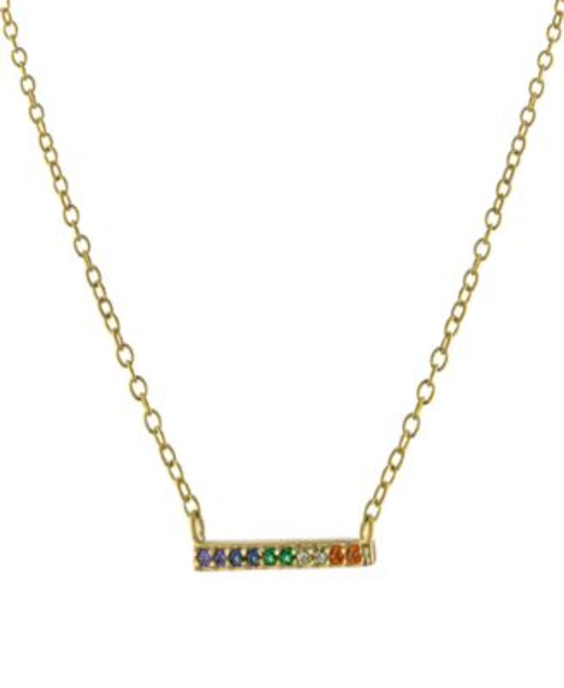 giani bernini gold bar necklace