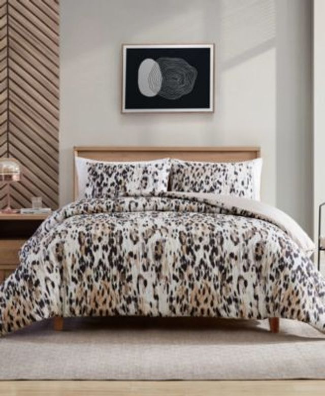Kenneth Cole New York Abstract Leopard 3 Piece Comforter Set, | Montebello  Town Center