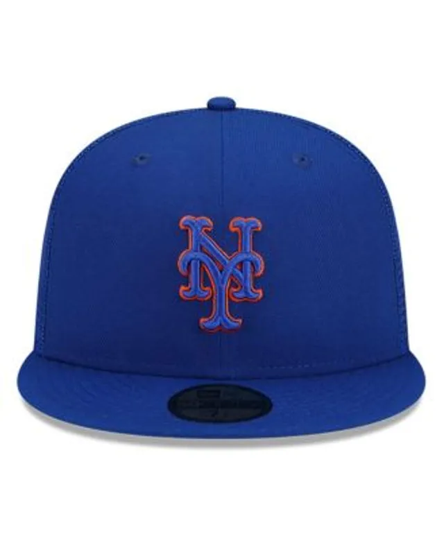 New Era Men's New York Mets Batting Practice Blue 39Thirty Stretch Fit Hat