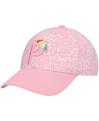 Women's '47 White Detroit Tigers Peony Print Clean Up Adjustable Hat