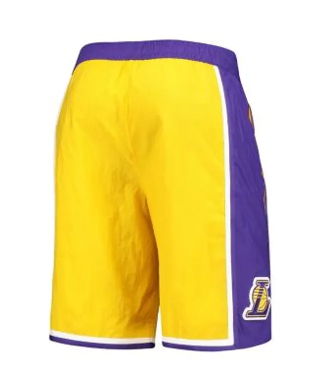 Nike Youth Boys Mitchell & Ness Purple Los Angeles Lakers Hardwood Classics  Swingman Shorts - Macy's