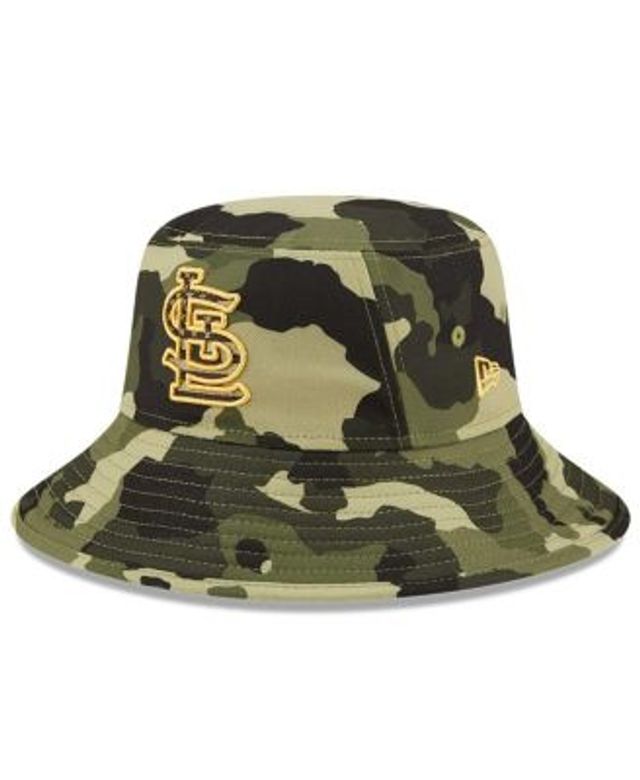 St. Louis Cardinals New Era 2022 Armed Forces Day Bucket Hat - Camo