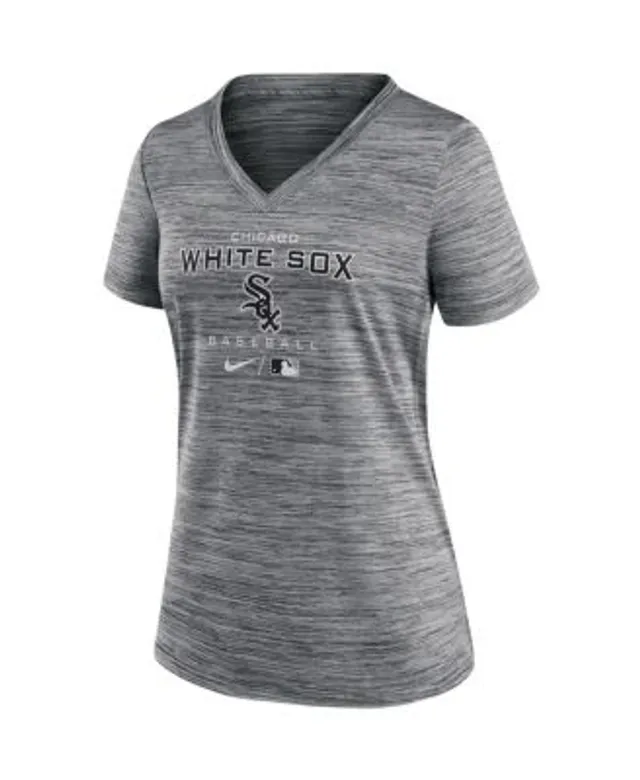 Nike Dri-FIT Velocity (MLB Chicago Cubs) Women's V-Neck T-Shirt