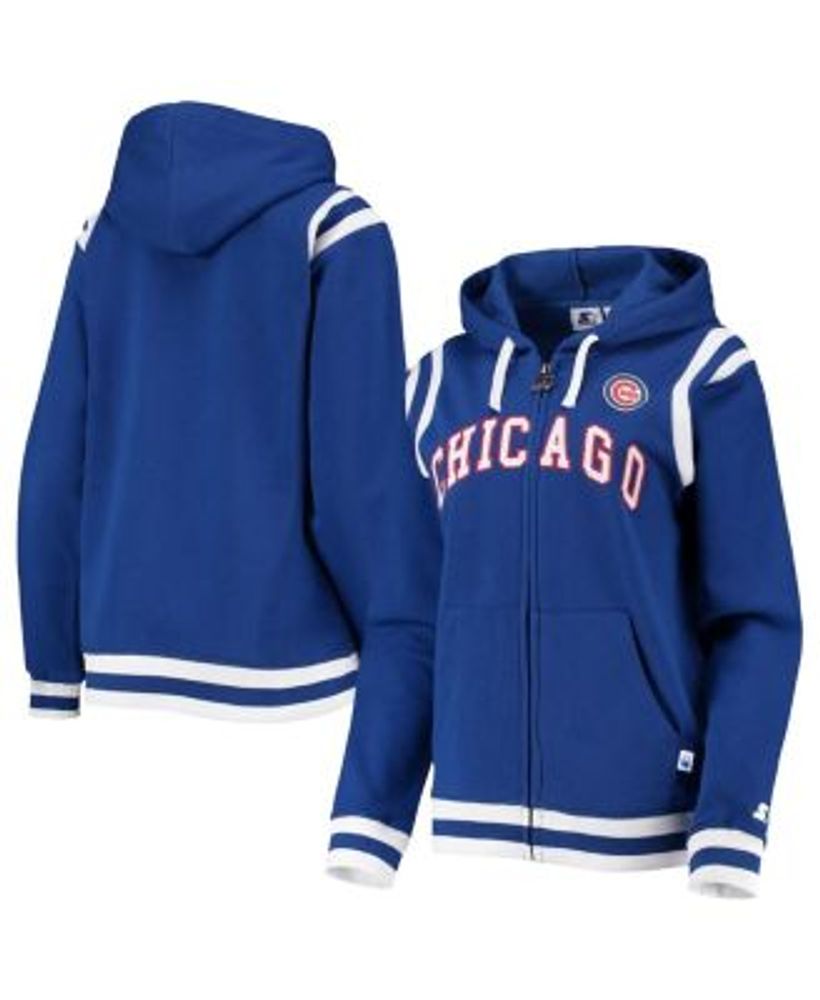 Nike Women's Chicago Cubs Gym Vintage Full-Zip Hoodie - Macy's