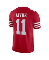 Men's San Francisco 49ers Brandon Aiyuk Nike White Vapor Limited Jersey