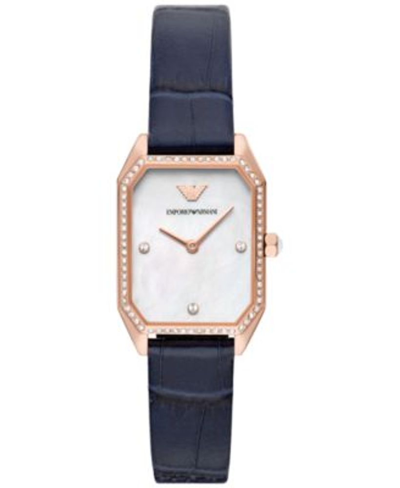 Emporio Armani Women's Gioia Rose Gold-Tone Stainless Steel Strap Watch  24mm | Hawthorn Mall