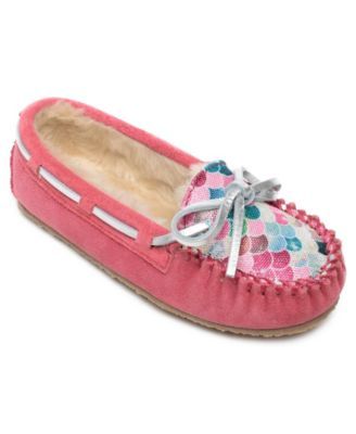 Girls Cassie Moccasin Slippers
