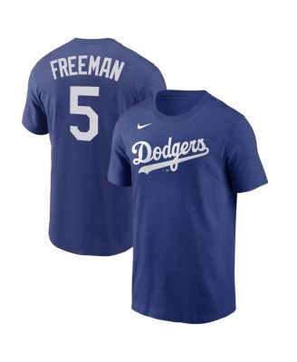 Freddie Freeman Los Angeles Dodgers Big & Tall Replica Player Jersey - Royal