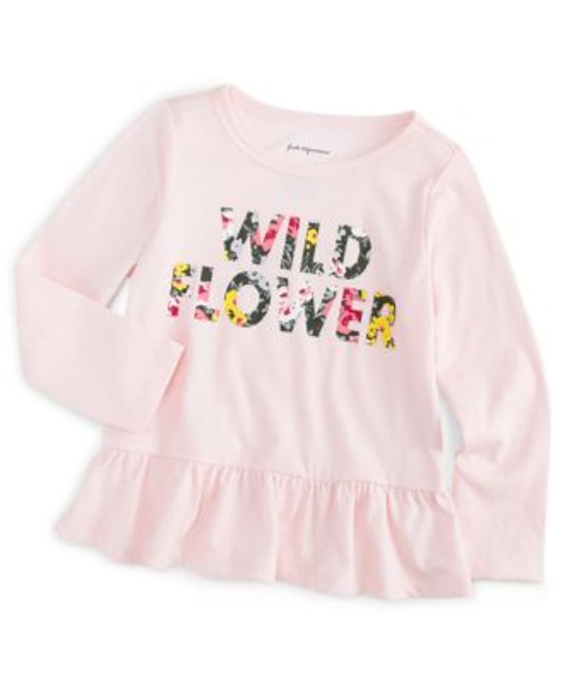 Baby Girls Wildflower Peplum Tunic, Created for Macy's