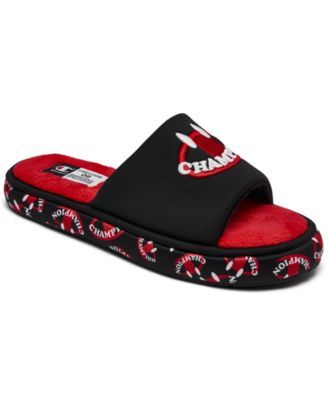 Women's Plush Smile Slippers from Finish Line