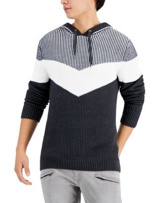 Men's Colorblocked Hoodie Sweater, Created for Macy's