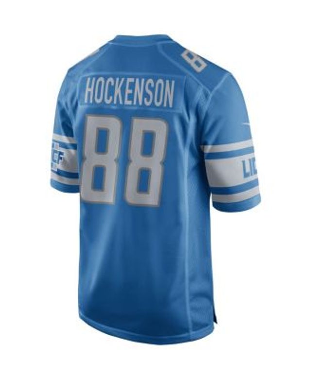 Men's Nike T.j. Hockenson White Minnesota Vikings Game Player Jersey