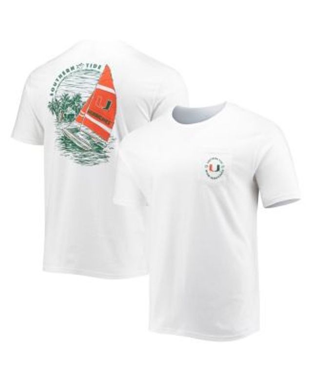 adidas Women's White Miami Hurricanes Fresh Pride T-shirt - Macy's