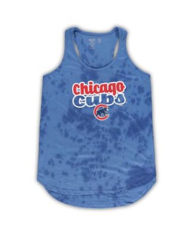 Lids Chicago Cubs Concepts Sport Women's Vigor Racerback Tank Top & Shorts  Sleep Set - Royal/White