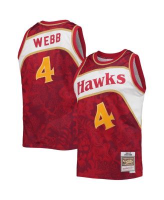 Space Knit Swingman Atlanta Hawks 1986-87 Shorts - Shop Mitchell