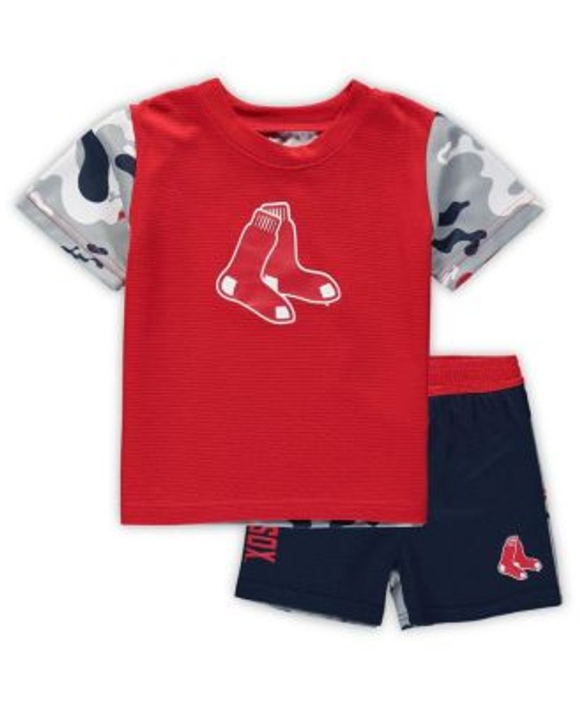 Outerstuff Newborn and Infant Boys and Girls Navy, Red St. Louis Cardinals  Pinch Hitter T-shirt and Shorts Set - Macy's