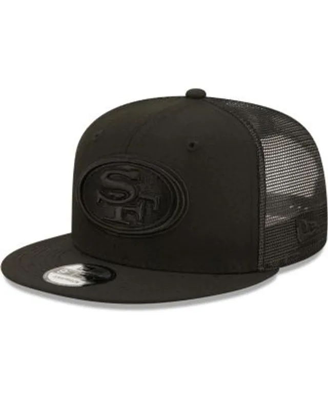 San Francisco 49ers New Era Script Trucker 9FIFTY Snapback Hat - Scarlet