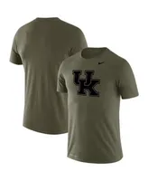 Men's Nike White Kentucky Wildcats Basketball Drop Legend Long Sleeve  Performance T-Shirt