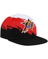 Shop Mitchell & Ness Philadelphia Sixers Paintbrush Snapback