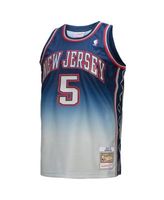 Mitchell and Ness - New Jersey Nets Mens NBA Fadeaway Swingman 2006 Jason Kidd Jersey