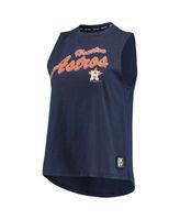 Milwaukee Brewers DKNY Sport Women's Marcie Tank Top - Navy