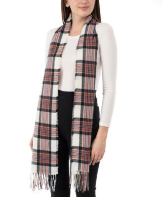 Women's Classic Plaid Scarf, Created for Macy's