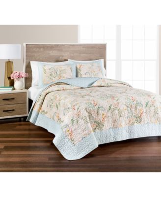 Wildflower Bouquet Quilt, King, Created For Macy's