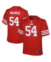 Women's Nike Fred Warner Scarlet San Francisco 49ers Player Game Jersey Size: Medium