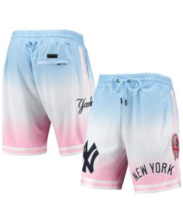 New York Yankees Fanatics Branded Champion Rush Colorblock Shorts -  Gray/Navy