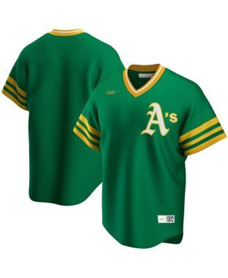 Mitchell & Ness Men's Mitchell & Ness Rickey Henderson Green Oakland  Athletics 1998 Cooperstown Mesh Batting Practice Jersey