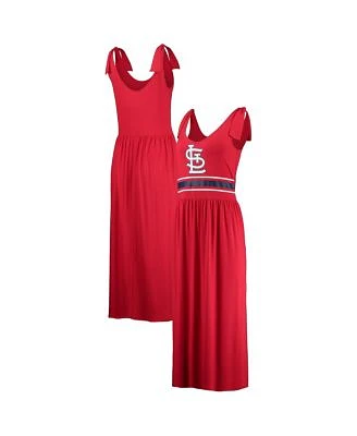 Women's Red St. Louis Cardinals Game Over Maxi Dress