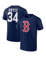 Women's Nike David Ortiz Navy Boston Red Sox Big Papi Name & Number T-Shirt Size: Medium