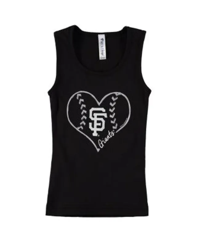 Soft As A Grape Girls Youth Navy Houston Astros Cotton Tank Top