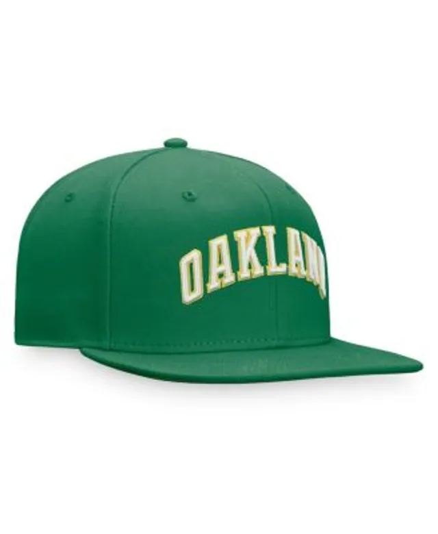 Oakland Athletics Fanatics Branded 1972 World Series Patch Snapback Hat - Kelly  Green