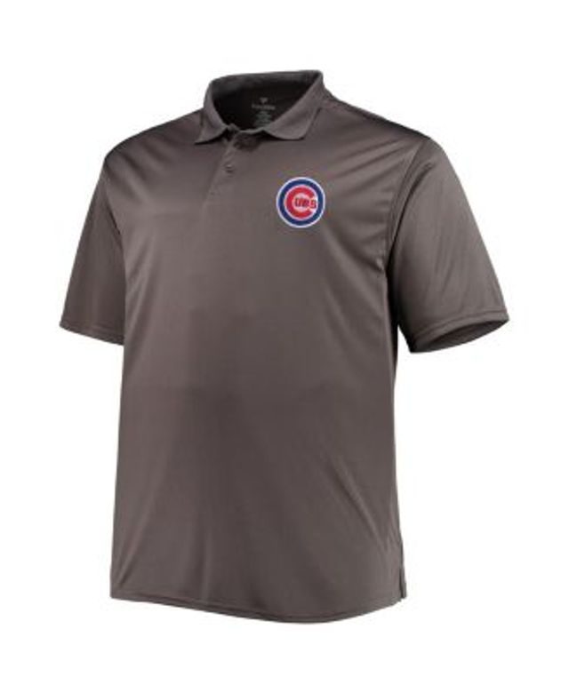 Men's Royal/Charcoal Chicago Cubs Big & Tall Two-Pack Polo Set